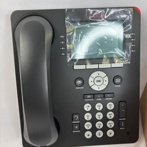 Avaya 9608 Global IP Deskphone OPEN BOX NEW with stand - Picture 2 of 4